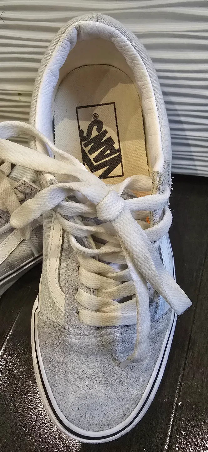 Vans Old Skool Shoe in Halogen Blue - Size 3.5 Youth  / 5 Womens image indicator(2)