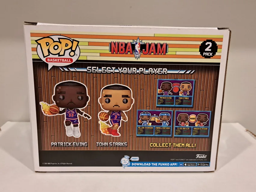 🏀🕹 Patrick Ewing and John Starks (2 Pack) Funko Pop! image indicator(3)