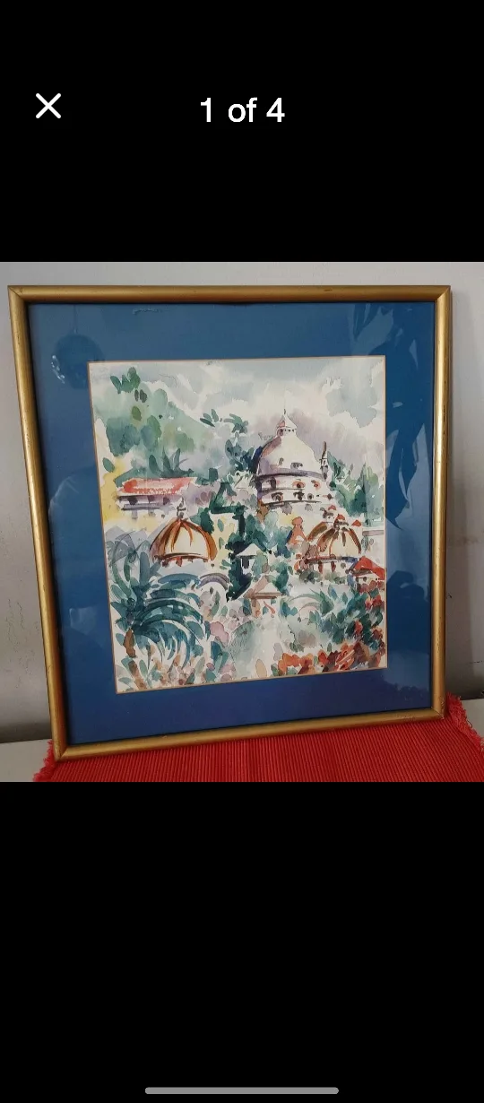 Framed Watercolour thumbnail