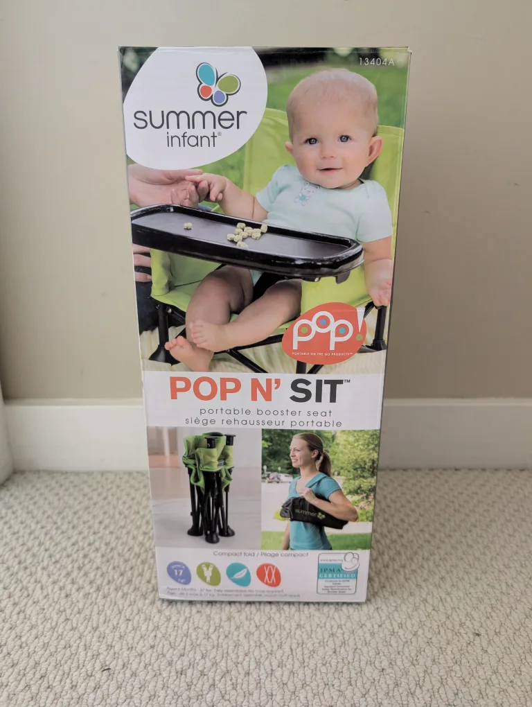 Summer Infant Pop 'n Sit Portable Booster image indicator(5)