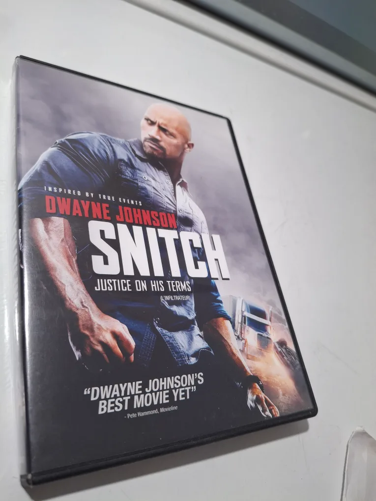 Snitch DVD - Dwayne Johnson #freecycle thumbnail