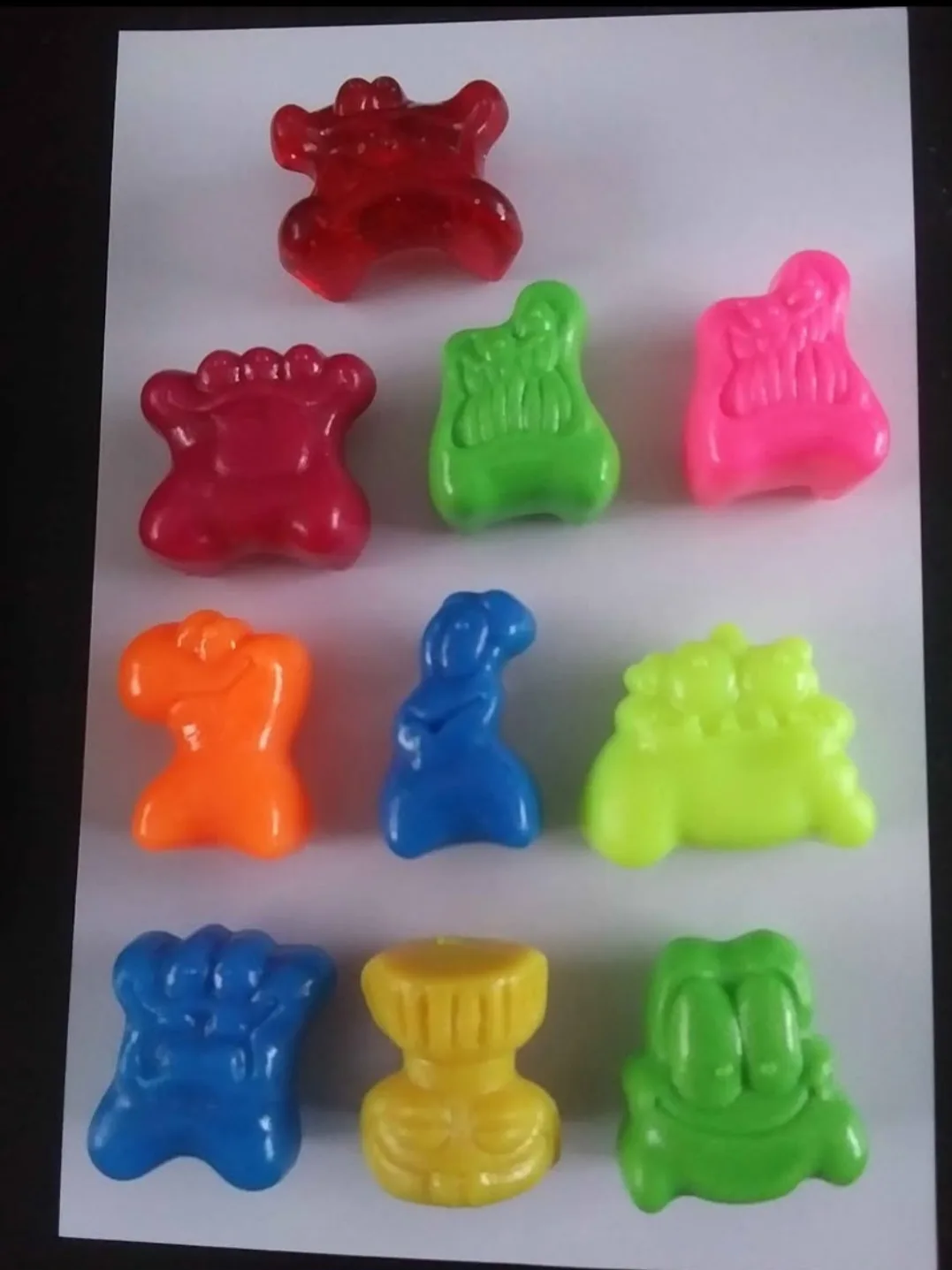 vintage "crazy bones" toys thumbnail