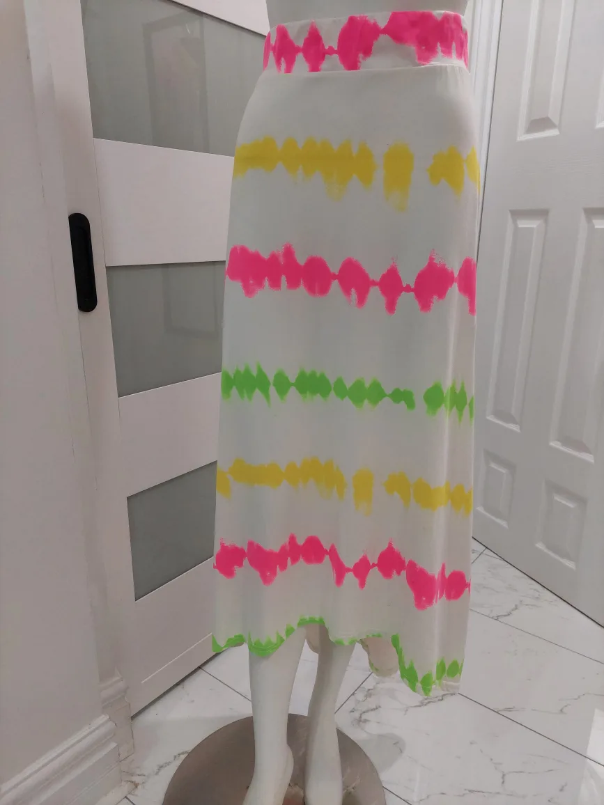 Magazine Skirt - Size S - Tie Dye thumbnail