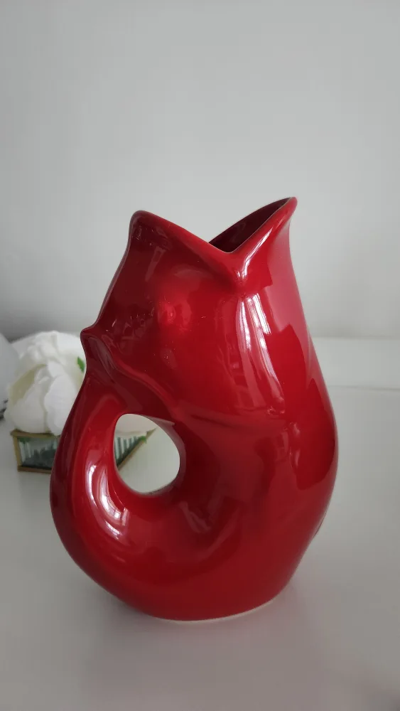 Gurgle Pot Red Pitcher thumbnail