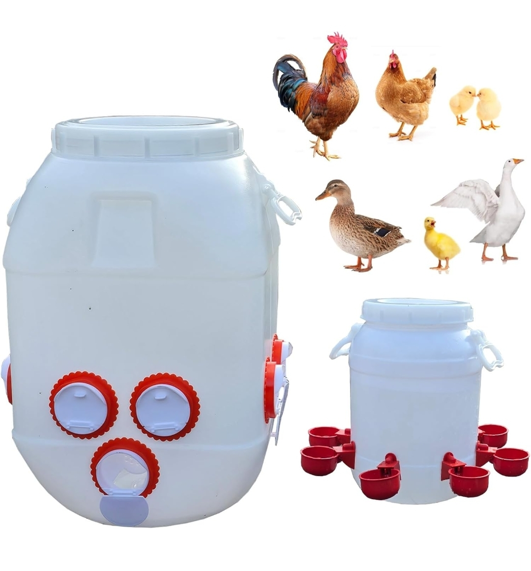 Chicken Feeder and Waterer Combo