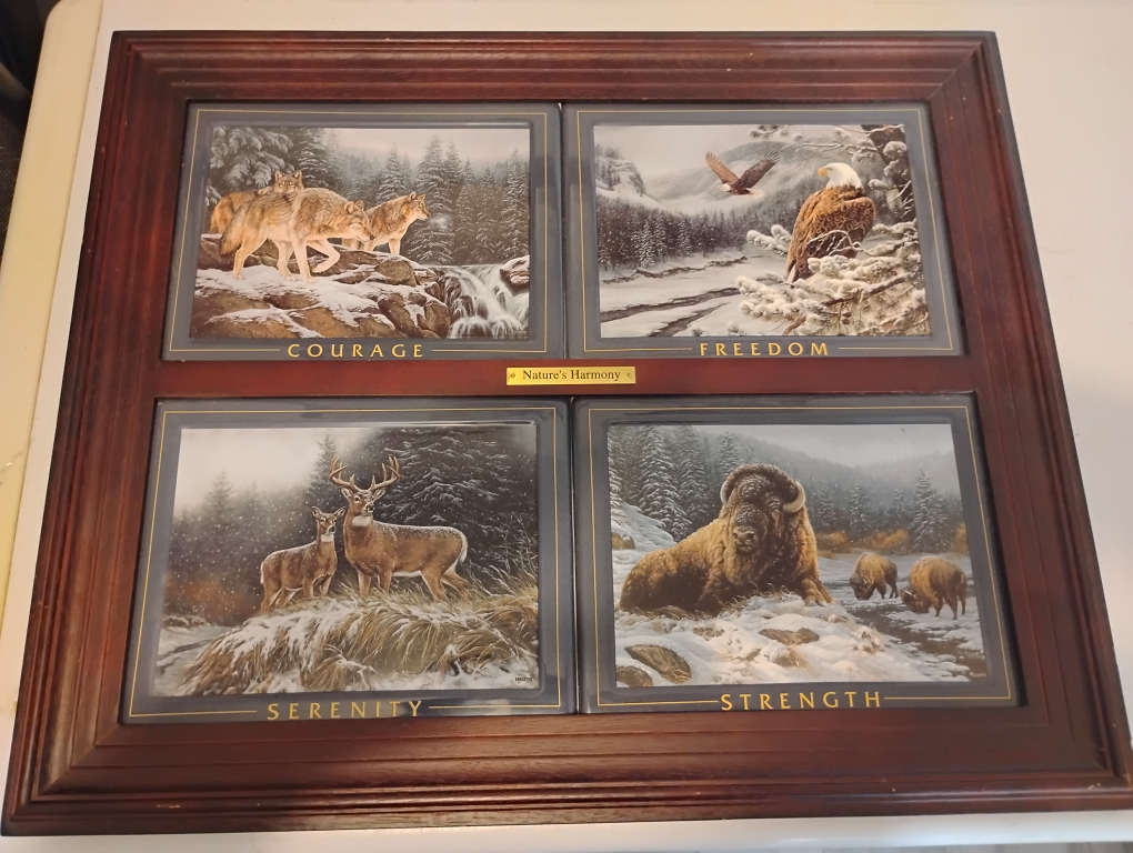 Wrights of Oakhurst Nature's Harmony Plate Collection