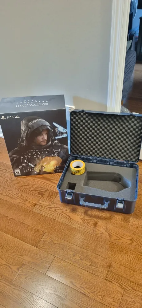 Death Stranding Collector's Edition box w/Case & Caution Tape thumbnail