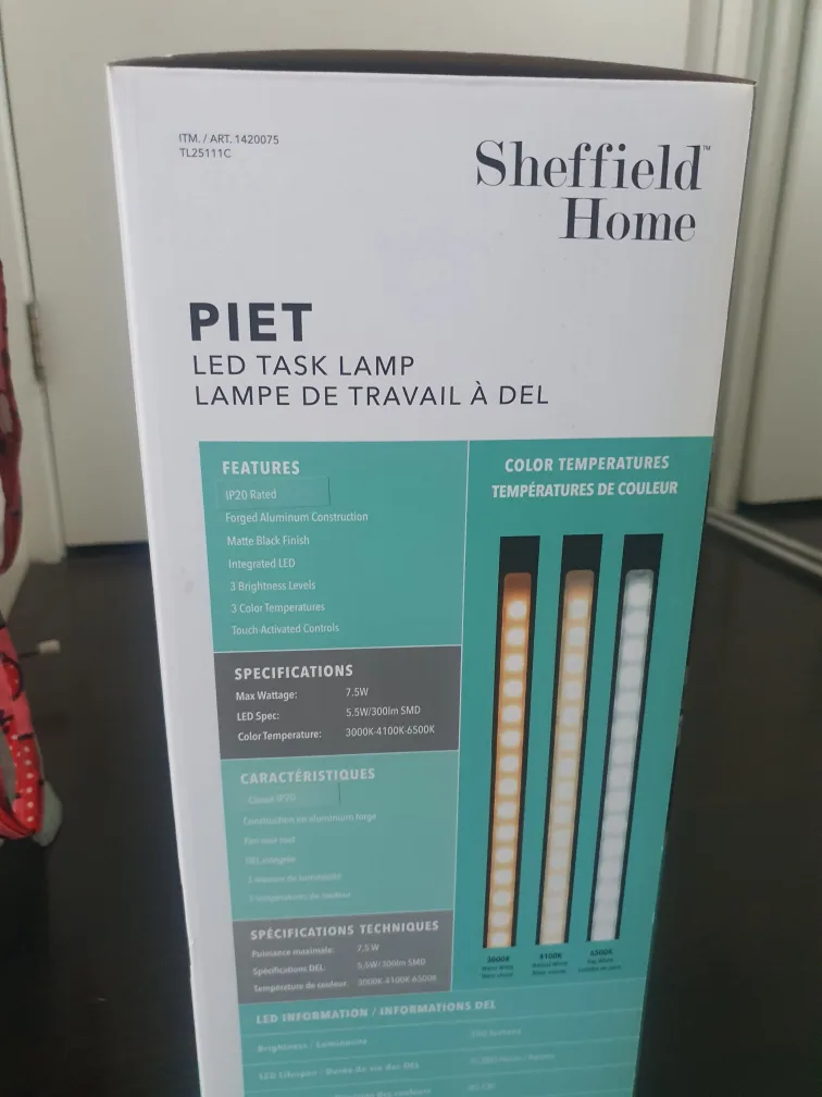 Sheffield Home Piet LED Task Lamp image indicator(2)