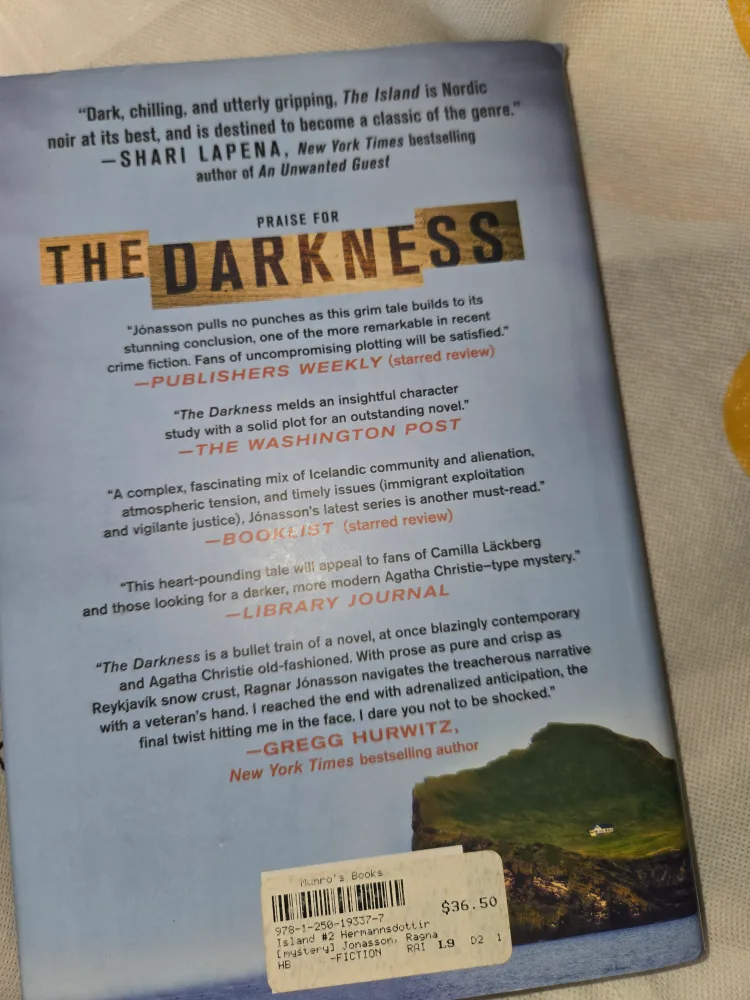 The Island by Ragnar Jonasson Hardcover image indicator(2)