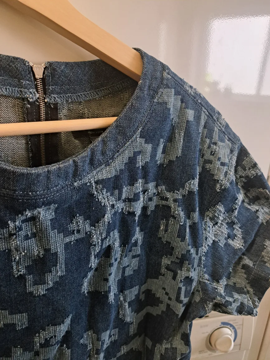 Rag & Bone Denim Dress - Size L image indicator(3)