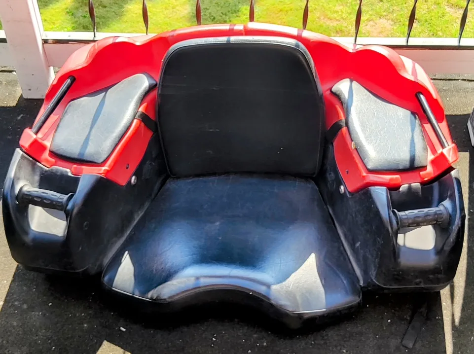 Durable ATV Passenger Backseat with Storage thumbnail