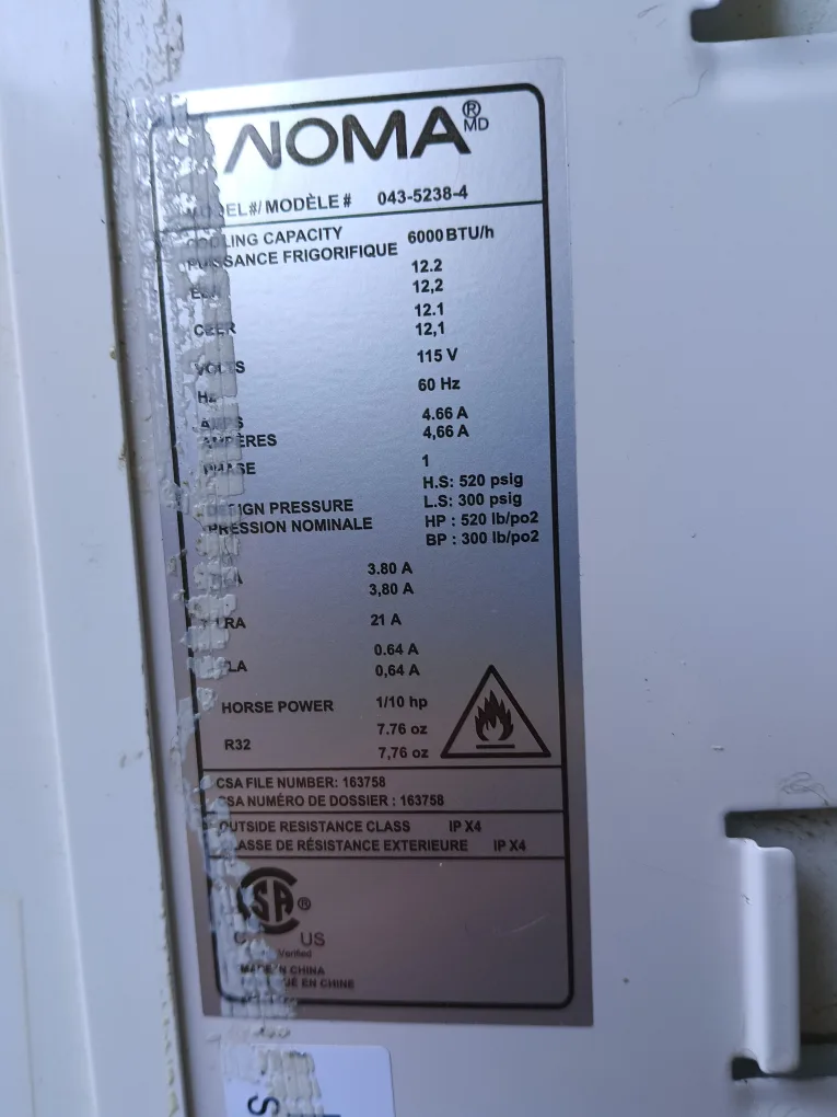 NOMA Window Air Conditioner thumbnail