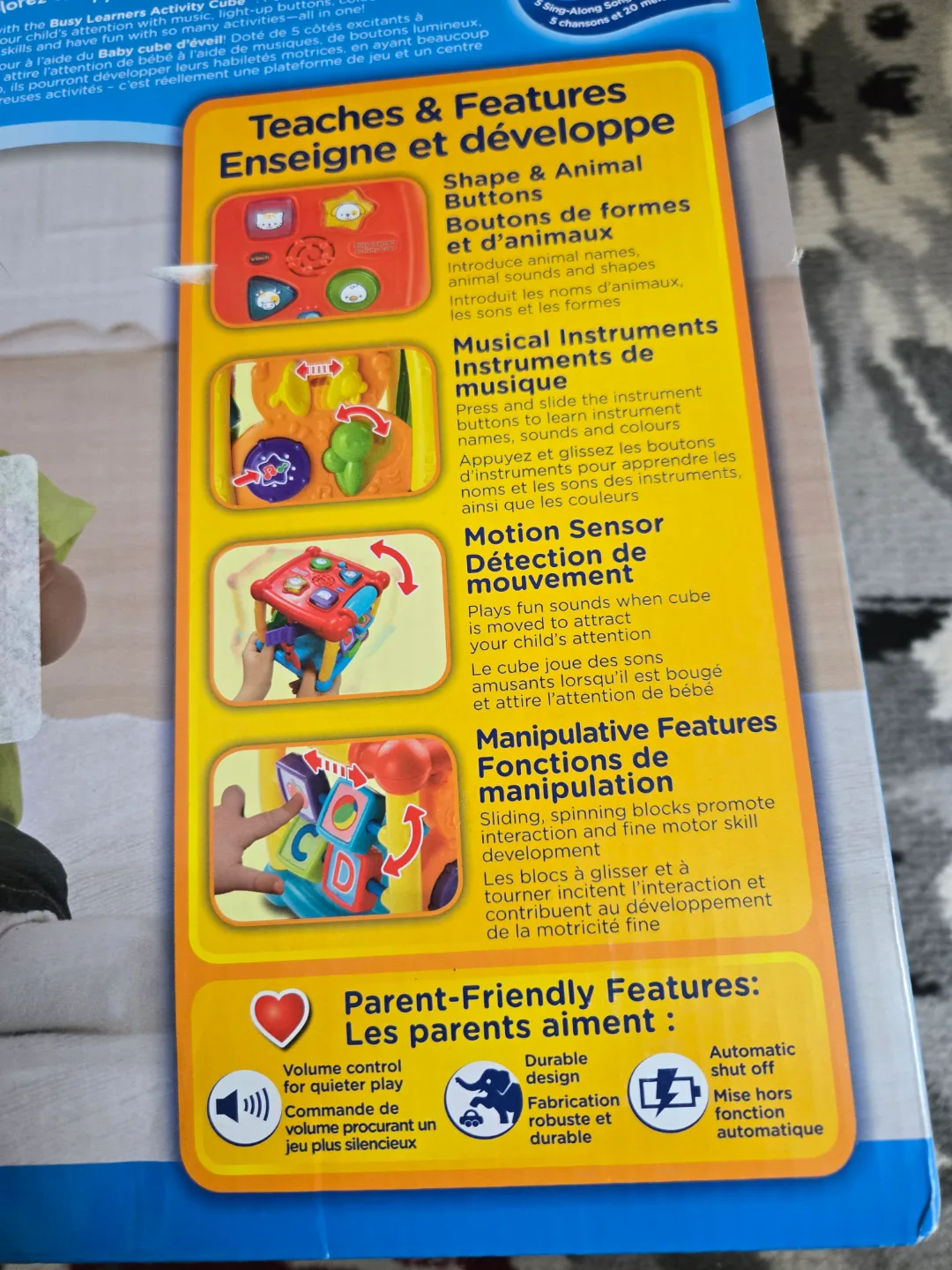 NEW in Box VTech Busy Learners Activity Cube Toy image indicator(3)