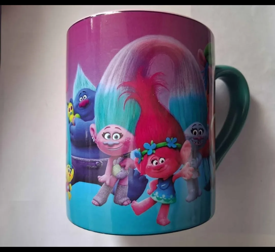Trolls themed coffee mug thumbnail