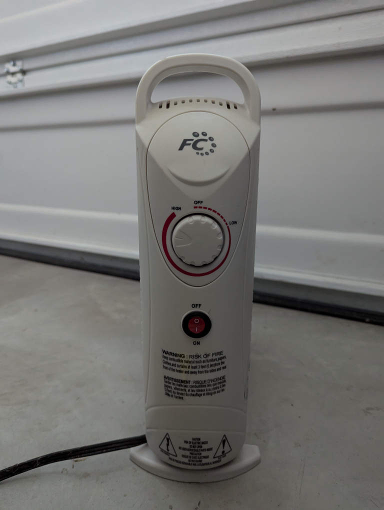 Oil-Filled Radiator Heater - photo 2