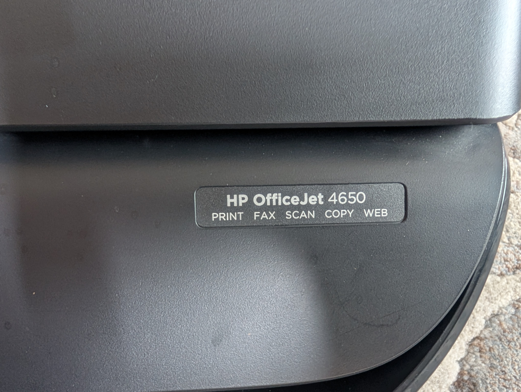 HP OfficeJet 4650 Printer - photo 2