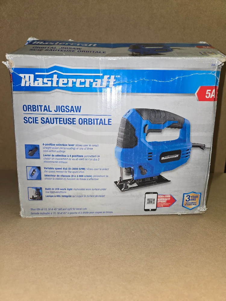 Mastercraft Orbital Jigsaw, corded. thumbnail