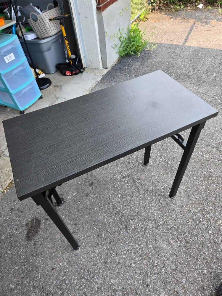 Folding Table - Black thumbnail