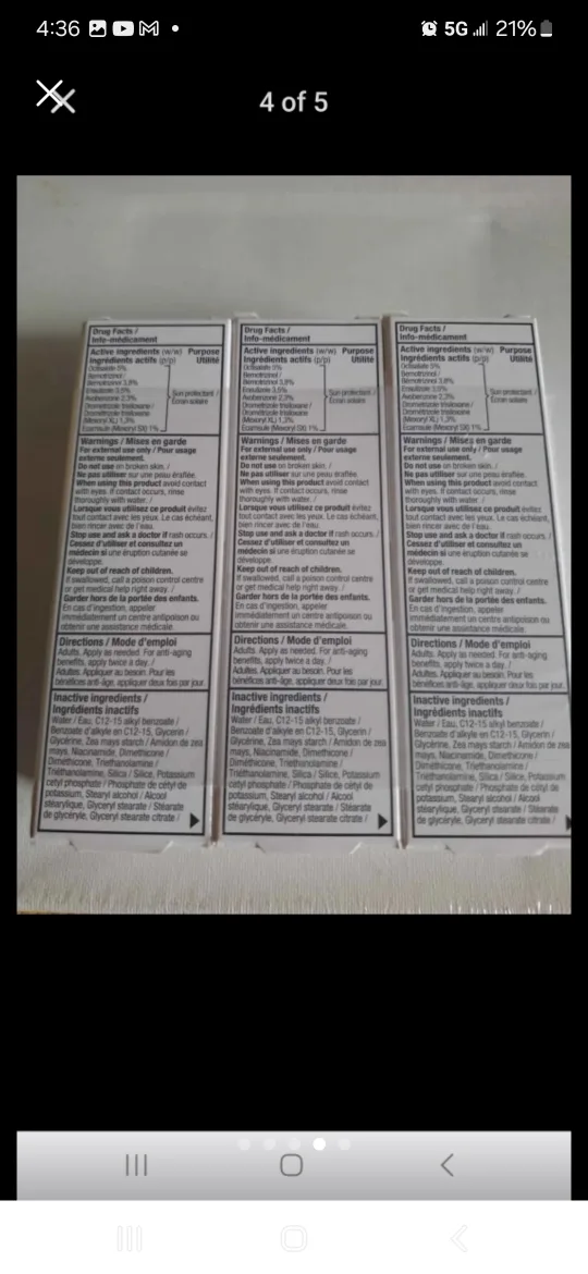 3 X La Roche Posay Anthelios Age Correct SPF 50+ Daily Cream image indicator(4)