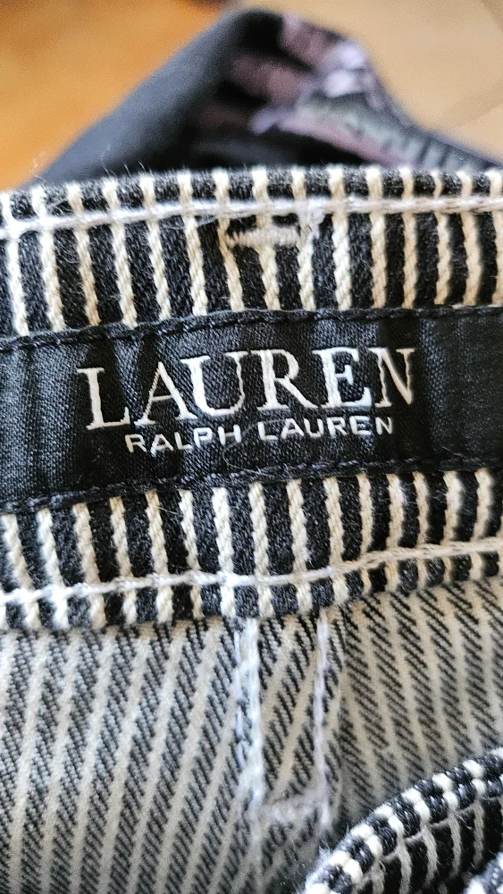 Ralph Lauren Striped Jeans - Size 0#freecycle image indicator(2)