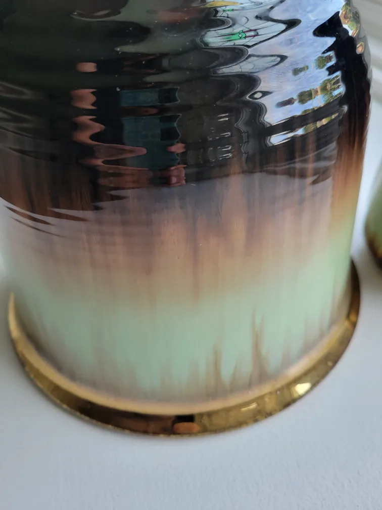 Vintage German Pottery Planter & Vase Set image indicator(5)