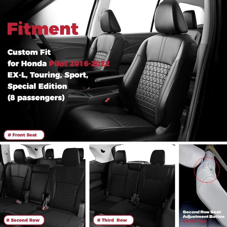 Honda Pilot Custom Seat Covers BNIB image indicator(4)