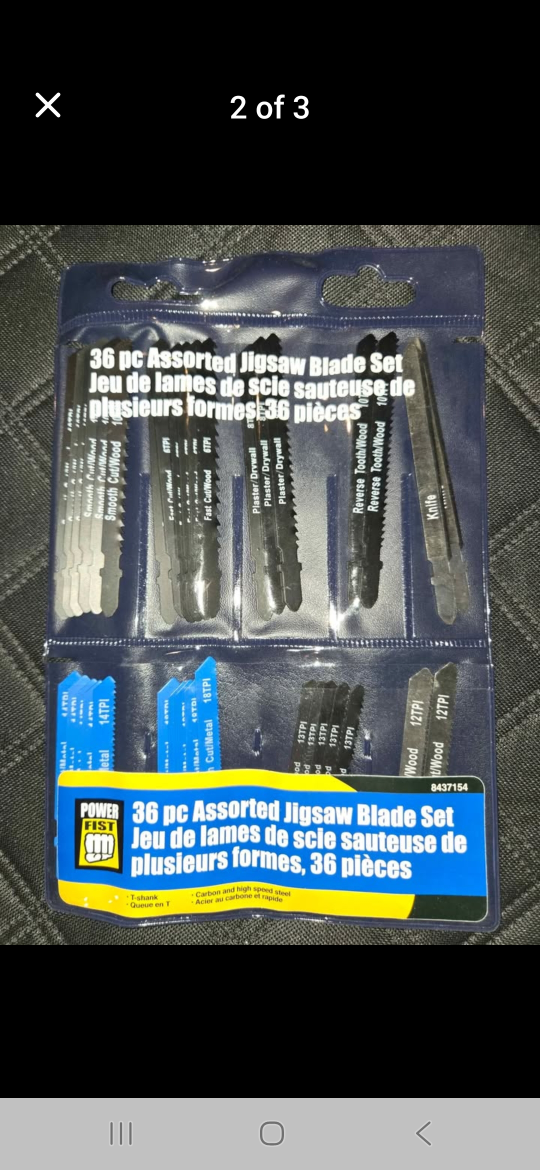 Power Fist 36-Piece Jigsaw Blade Set - photo 3