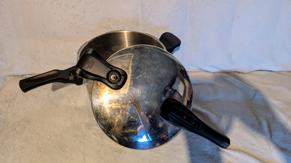 Stainless Steel Pressure Cooker - photo 2