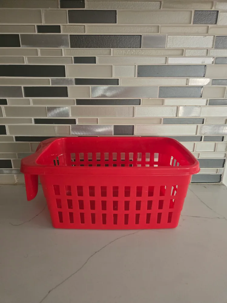 Red Plastic Basket image indicator(2)