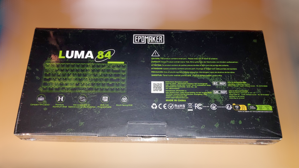 EPOMAKER Luma 84 Mechanical Keyboard - photo 2