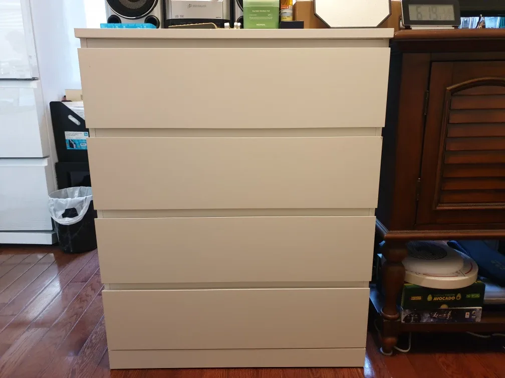White Drawer Dresser thumbnail