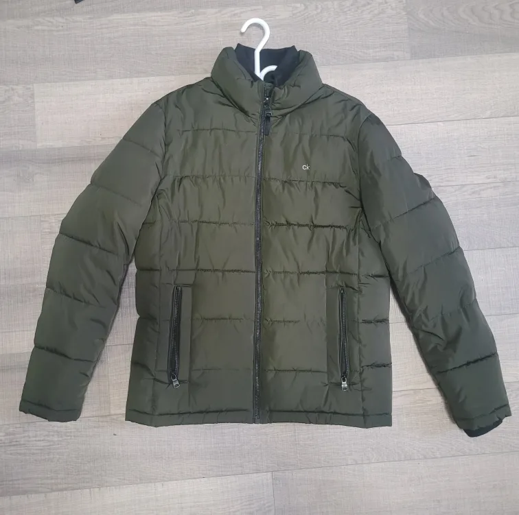 Calvin Klein Puffer Jacket (Green) thumbnail