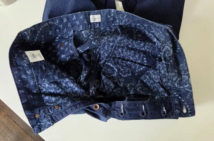 Edwin Men's Mechanic Pant Chinos Navy Blue - 31"x32" image indicator(7)