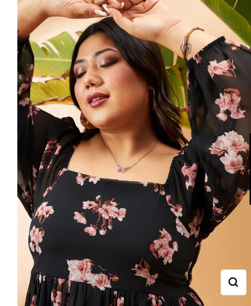 BRAND NEW Floral Print Mini Dress image indicator(3)