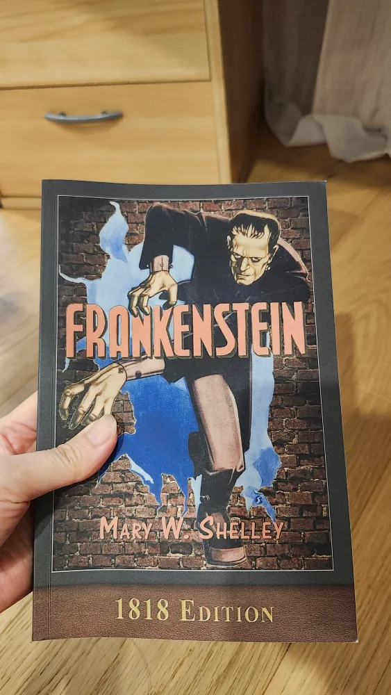Frankenstein by Mary Shelley, 1818 Edition thumbnail