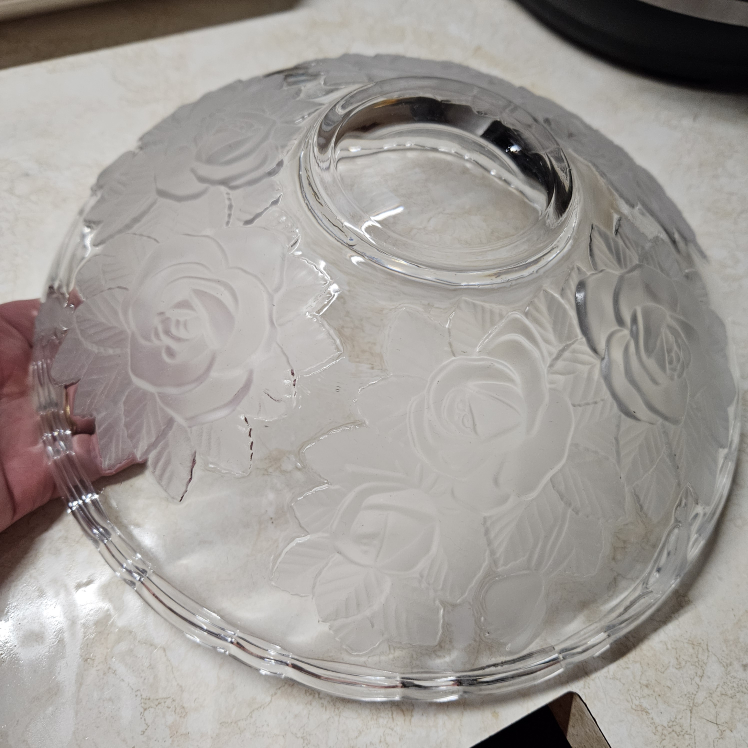 Mikassa, Crystal, Floral, Fruit Bowl - photo 2