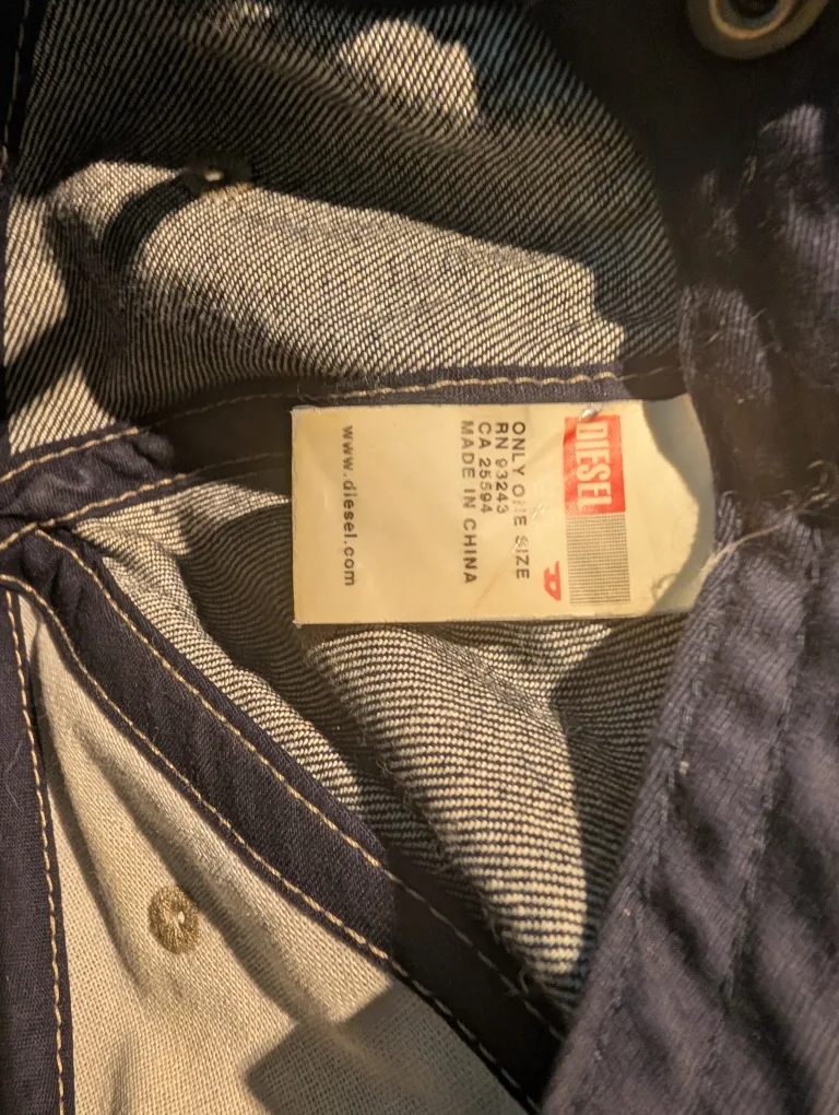 Diesel Denim baseball hat image indicator(5)