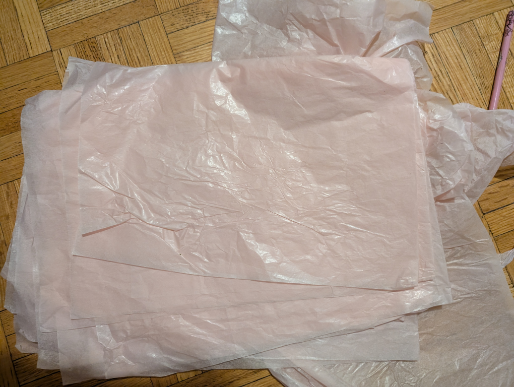 paper for gift bag #freecycle