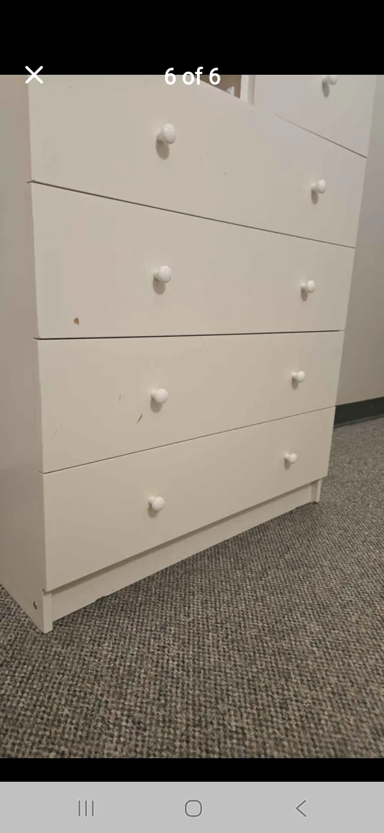 White 8-Drawer Dresser image indicator(2)