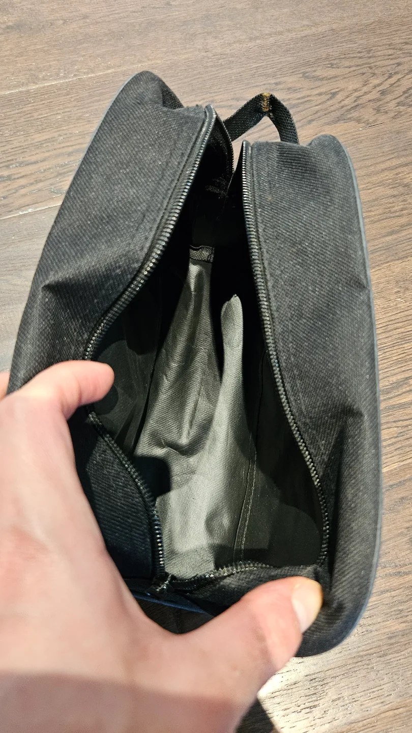 Black zippered case with handle image indicator(3)