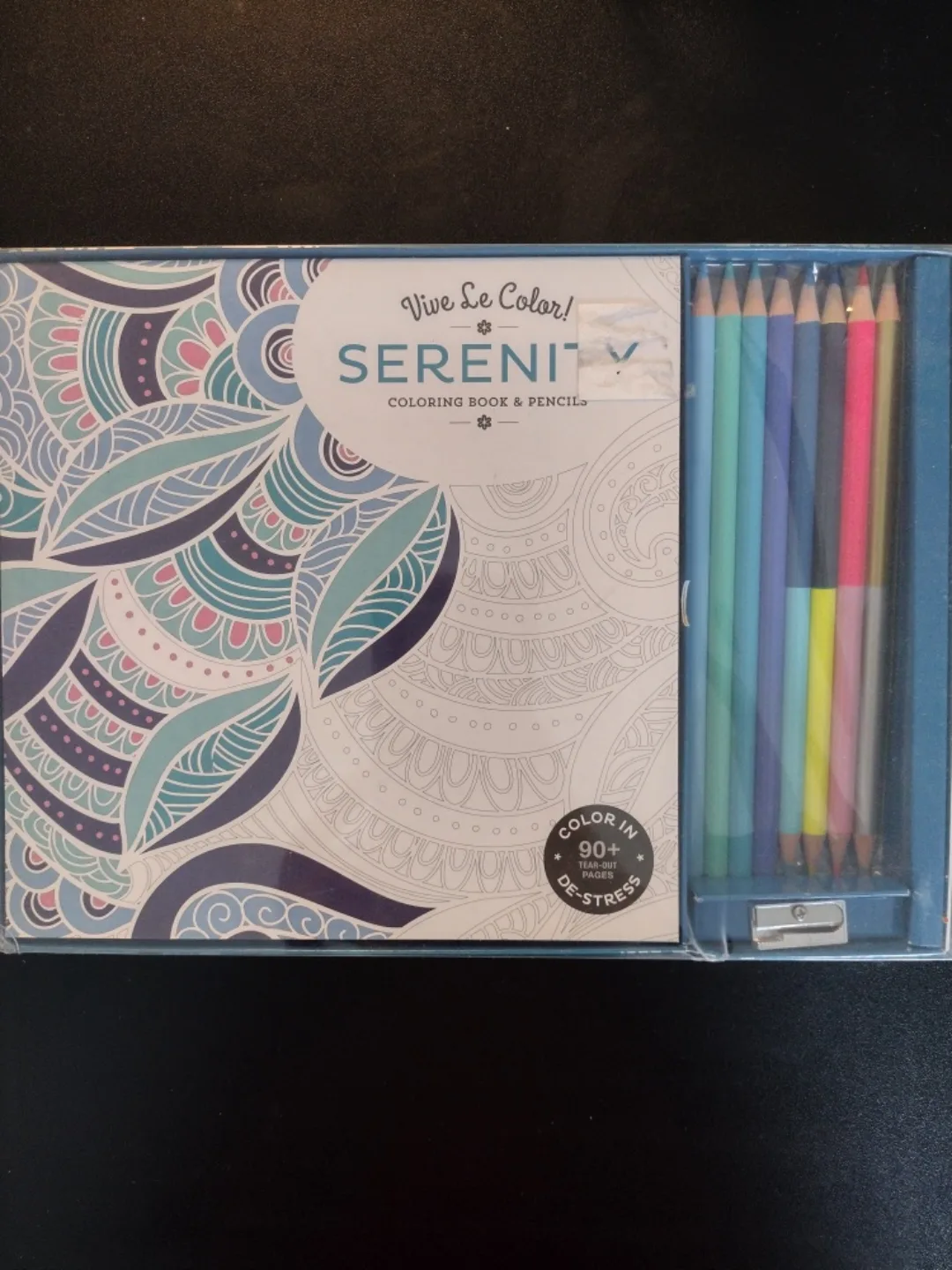 Serenity Coloring Book & Pencils Set image indicator(2)