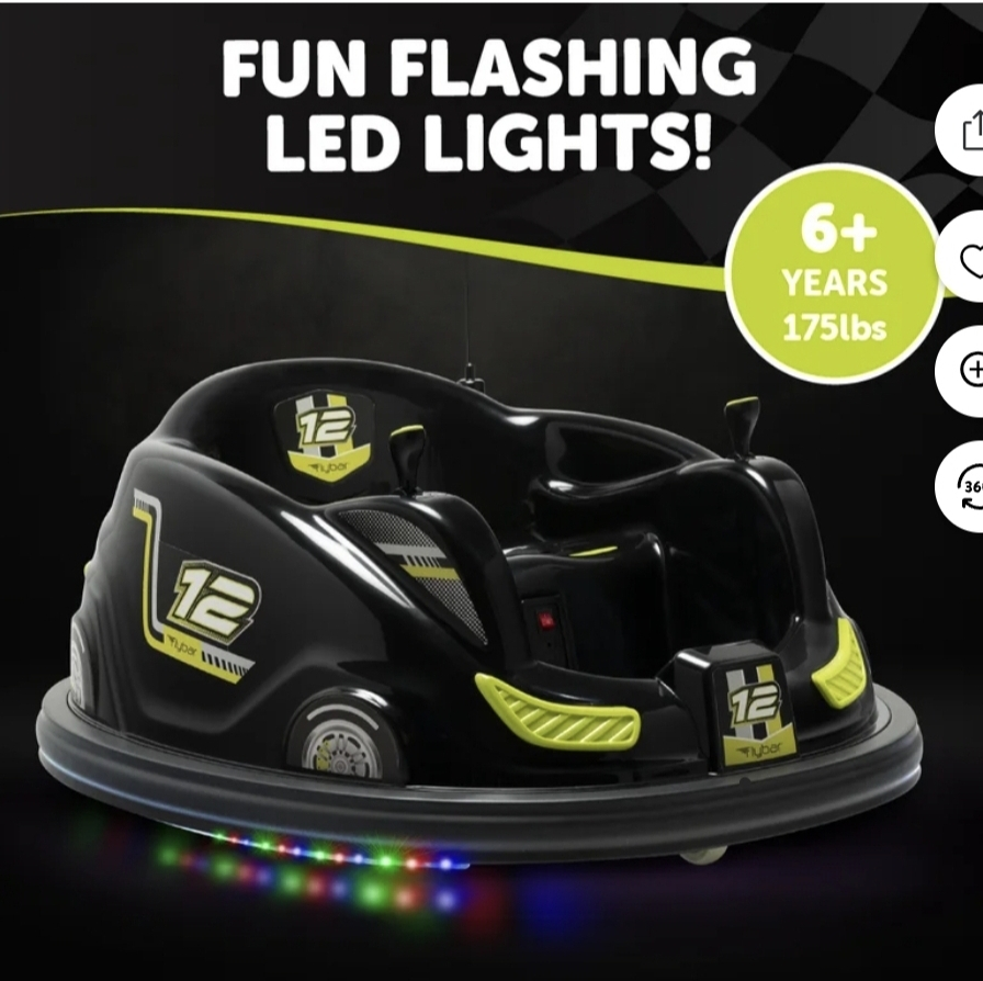 Bumper Car with LED Lights - photo 5
