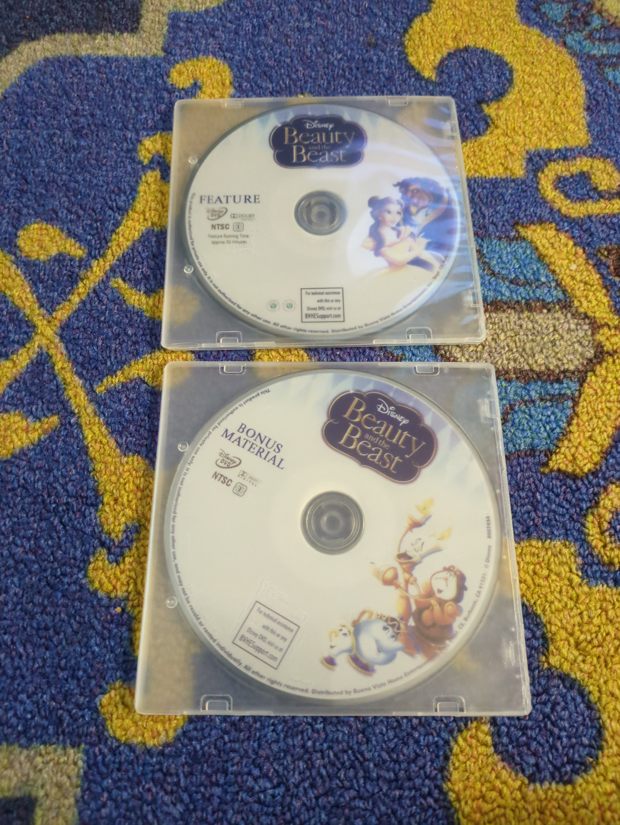 Disney Beauty and the Beast DVD