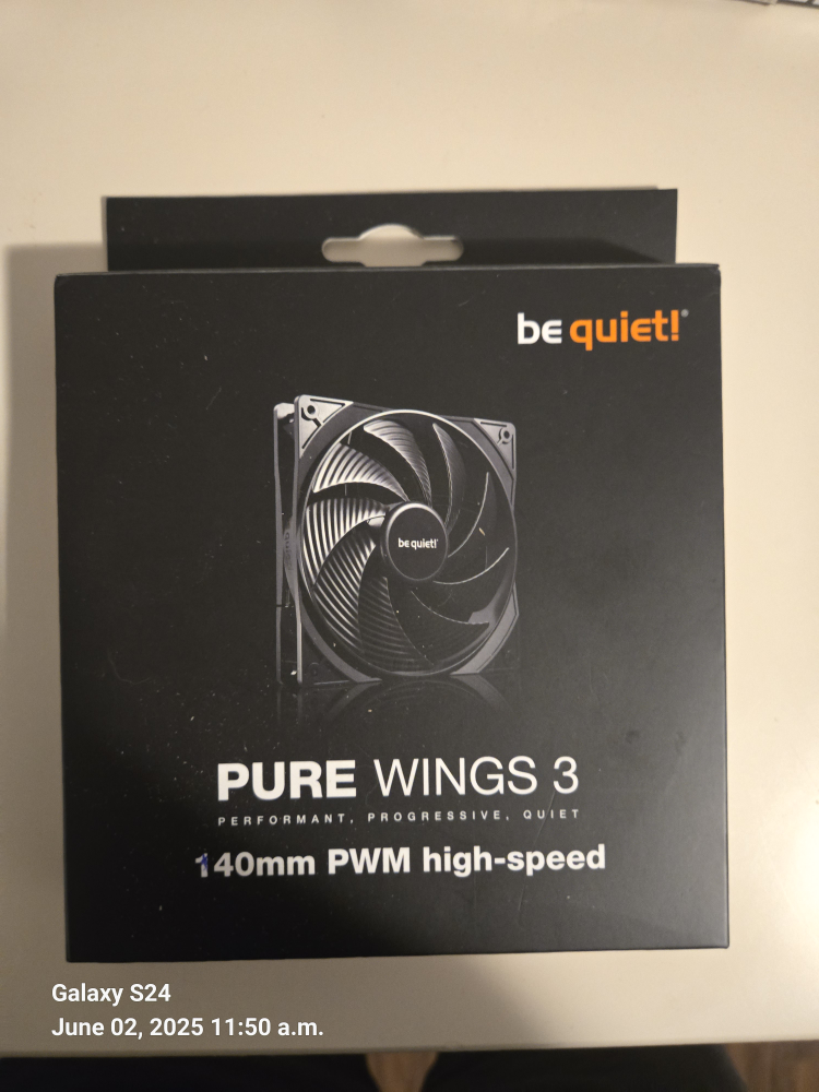 NEW! be quiet! Pure Wings 3 Computer Fan