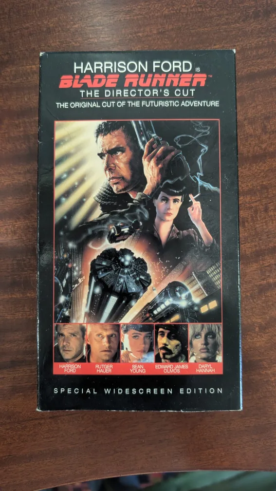 Blade Runner VHS Tape thumbnail