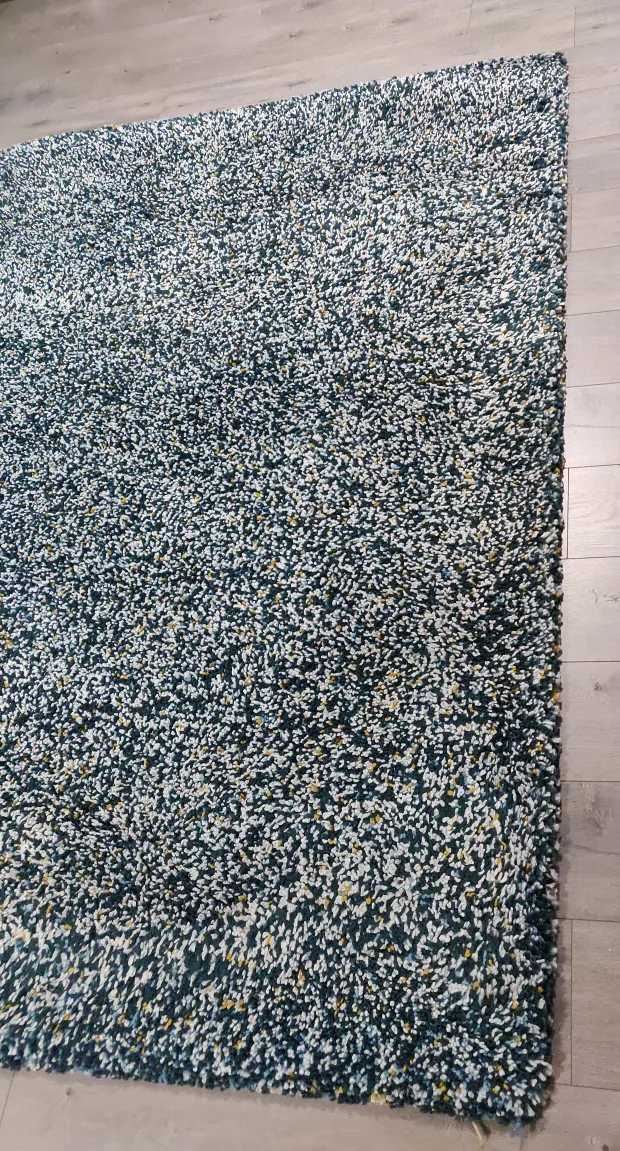 Area Rug - high pile - bluish/white - 230 x 170 cm image indicator(2)