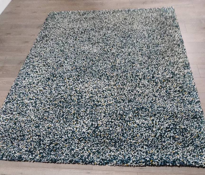 Area Rug - high pile - bluish/white - 230 x 170 cm image indicator(3)