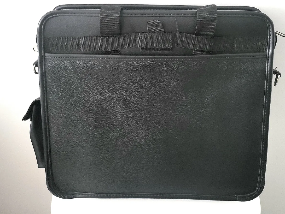 Targus Black Leather laptop Bag image indicator(6)