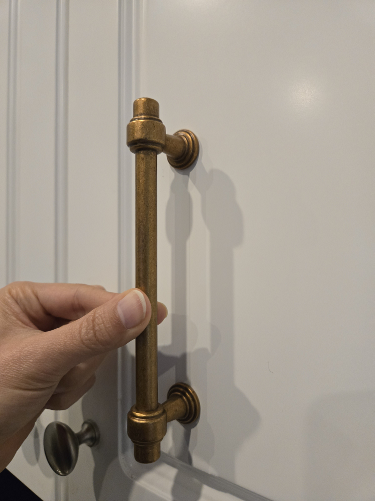 10 Bronze Cabinet Pull Handle - 6 inch - photo 4