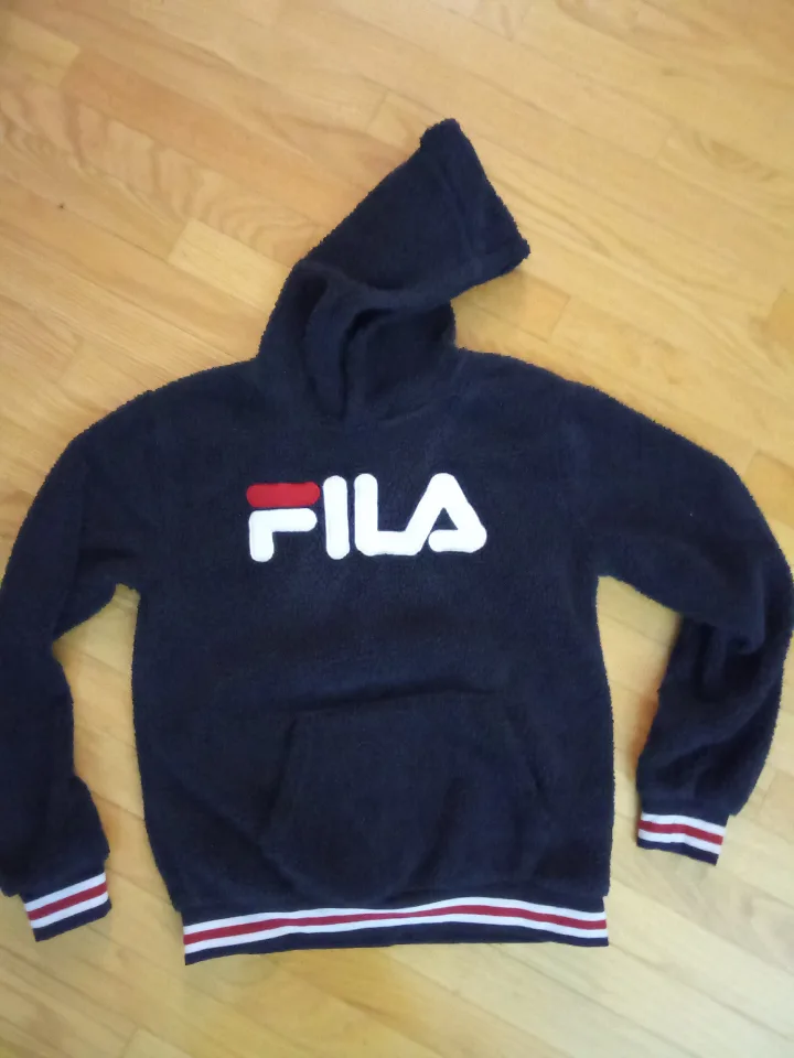 Fila Navy Blue Hoodie - Youth Size XL image indicator(2)